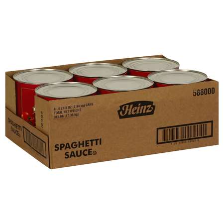 HEINZ Heinz Spaghetti Sauce 104 oz. Can, PK6 10013000588000